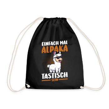 Alpaga - Sac de sport léger - noir - Devant