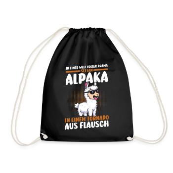 Alpaga - Sac de sport léger - noir - Devant