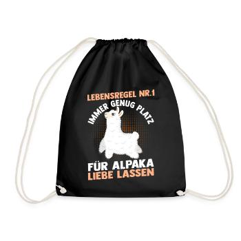 Alpaga - Sac de sport léger - noir - Devant
