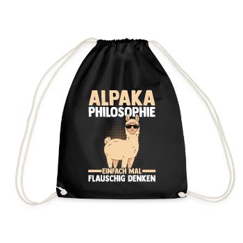Alpaga - Sac de sport léger - noir - Devant