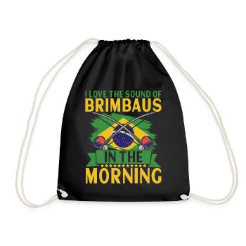 Capoeira Capoeirista - Drawstring Bag - black - Front