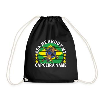 Capoeira Capoeirista - Sac de sport léger - noir - Devant
