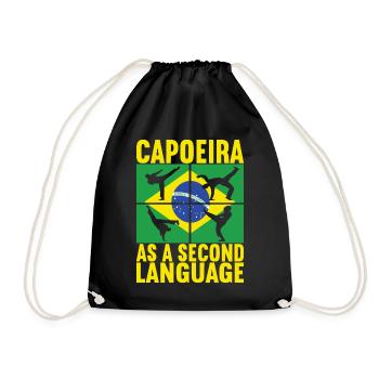 Capoeira Capoeirista - Turnbeutel - Schwarz - Vorne