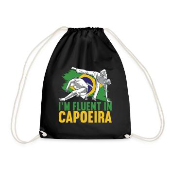 Capoeira Capoeirista - Turnbeutel - Schwarz - Vorne