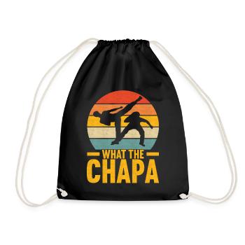 Capoeira Capoeirista - Drawstring Bag - black - Front