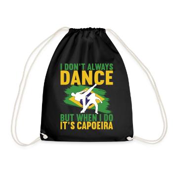 Capoeira Capoeirista - Turnbeutel - Schwarz - Vorne