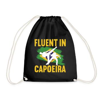 Capoeira Capoeirista - Turnbeutel - Schwarz - Vorne
