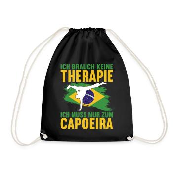 Capoeira Capoeirista - Turnbeutel - Schwarz - Vorne