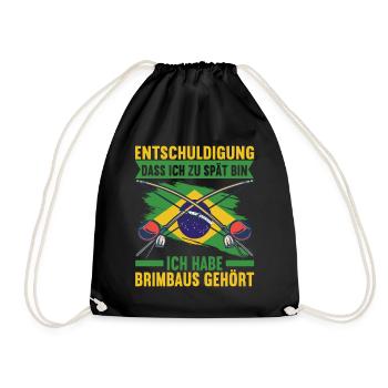 Capoeira Capoeirista - Turnbeutel - Schwarz - Vorne
