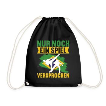 Capoeira Capoeirista - Drawstring Bag - black - Front
