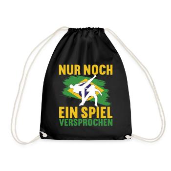 Capoeira Capoeirista - Drawstring Bag - black - Front