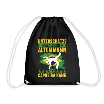Capoeira Capoeirista - Turnbeutel - Schwarz - Vorne