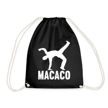 Capoeira Capoeirista - Drawstring Bag - black - Front