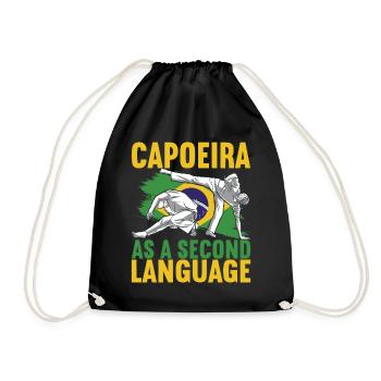 Capoeira Capoeirista - Drawstring Bag - black - Front