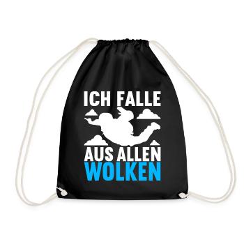 Parachutiste Parachutiste - Sac de sport léger - noir - Devant