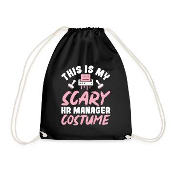 C’est mon costume effrayant de responsable des ressources humaines - Responsable des ressources humaines - Sac de sport léger - noir - Devant