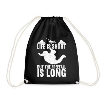 Parachutiste Parachutiste - Sac de sport léger - noir - Devant