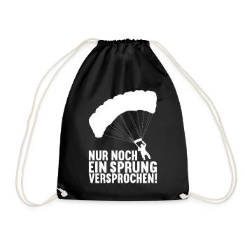 Parachutiste Parachutiste - Sac de sport léger - noir - Devant