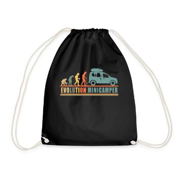 Evolution Minicamper Camping-Camping-Camping - Sac de sport léger - noir - Devant