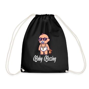 Baby Bossing Pregnancy Parents-to-be - Drawstring Bag - black - Front