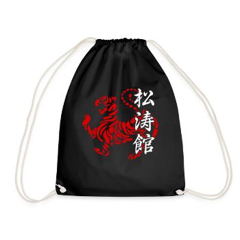 Karaté Shotokan Kanji Art Martial Japon - Sac de sport léger - noir - Devant