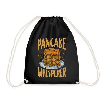 Pancake Lover Kids Pancake - Turnbeutel - Schwarz - Vorne