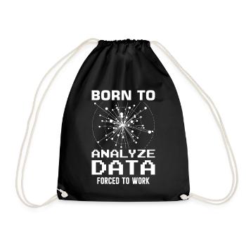 Algorithmes d’apprentissage automatique Analyste de données IA - Sac de sport léger - noir - Devant
