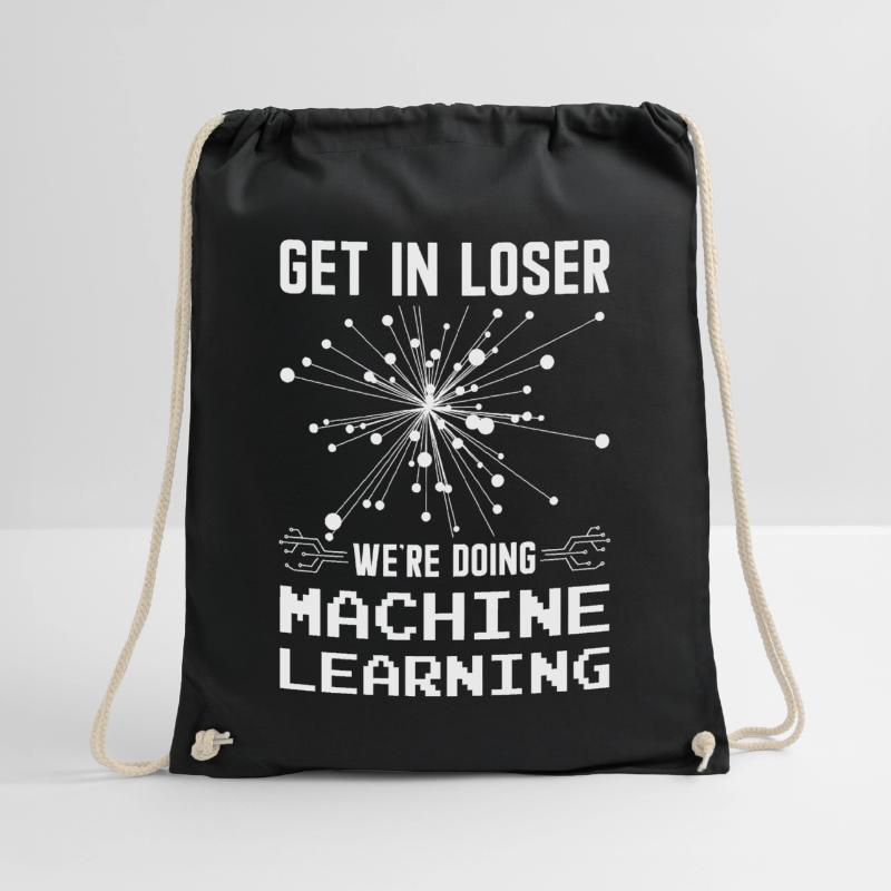 Machine Learning Algorithmen KI Datenanalyst Turnbeutel