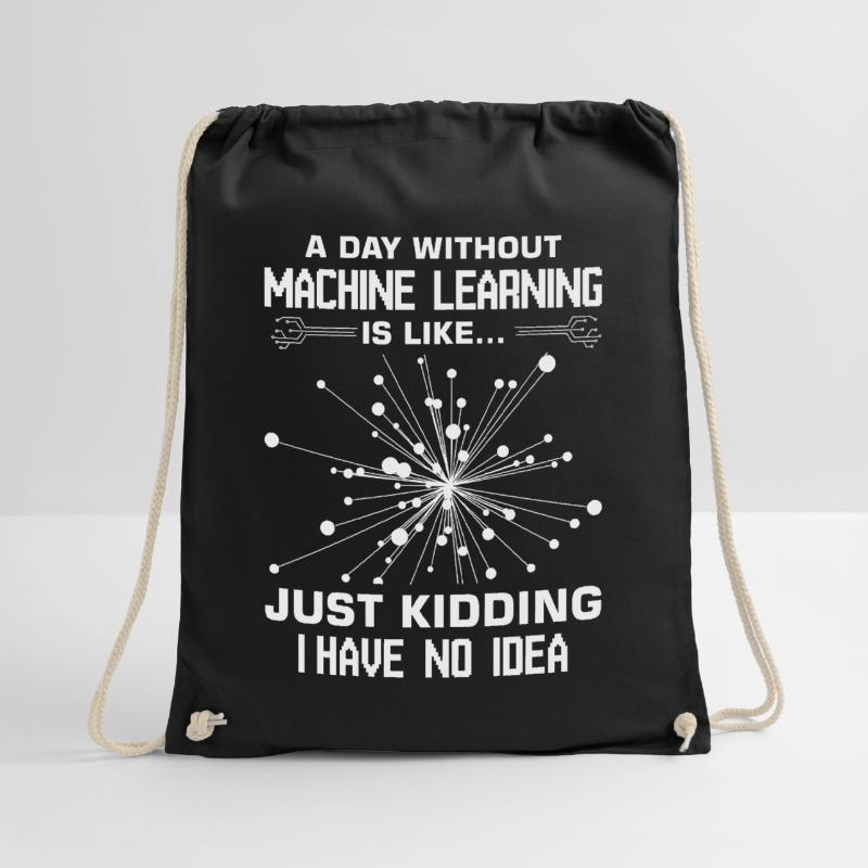 Machine Learning Algorithmen KI Datenanalyst Turnbeutel