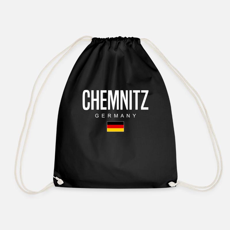 Chemnitz - Turnbeutel - Schwarz