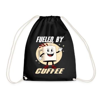Alimenté par le café Kaffee Barista Espresso - Sac de sport léger - noir - Devant