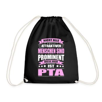 Nicht Alle Menschen Sind Prominent PTA - Turnbeutel - Schwarz - Vorne