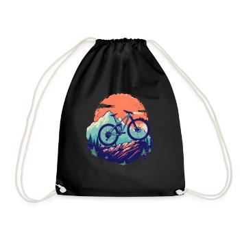 Vtt - Sac de sport léger - noir - Devant