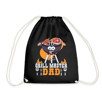 Grillmaster Papa BBQ Grill Griller Barbecue Fumoir - Sac de sport léger - noir - Devant