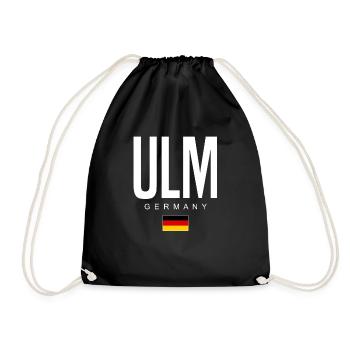 Ulm - Turnbeutel - Schwarz - Vorne