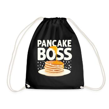 Pancake Lover Kids Pancake - Turnbeutel - Schwarz - Vorne
