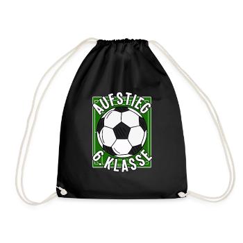 Advancement 6th Grade School Back to School - Drawstring Bag - black - Front