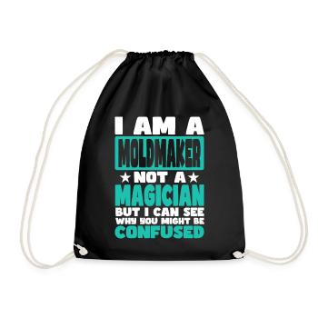Moldmaker - Drawstring Bag - black - Front