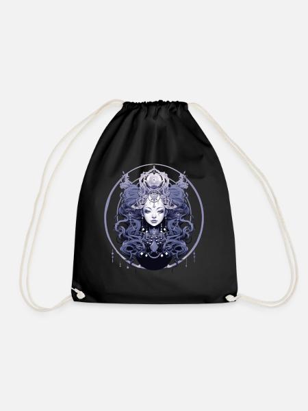 Mystical Empress Cosmic Gothic Women Divination - Turnbeutel - Schwarz