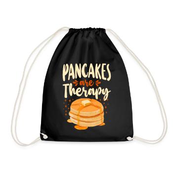 Les crêpes pour enfants amateurs de crêpes sont - Sac de sport léger - noir - Devant