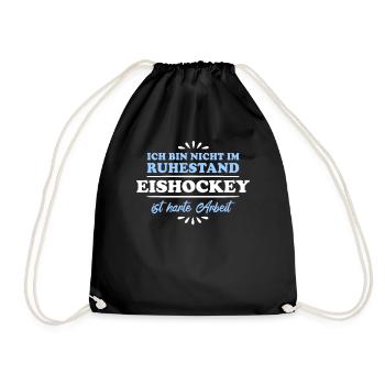 Retraité Retraité Hockey sur glace - Sac de sport léger - noir - Devant