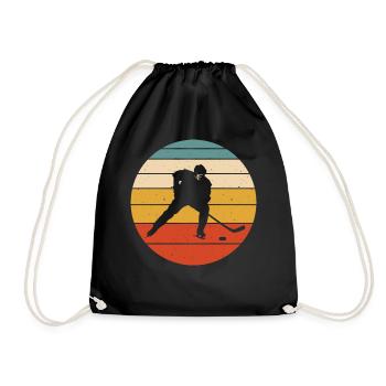 Hockey sur glace - Sac de sport léger - noir - Devant