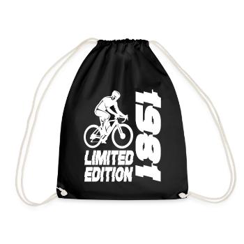 Édition limitée 1981 Vélo en édition limitée - Sac de sport léger - noir - Devant