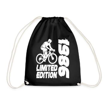 Édition limitée 1986 Vélo en édition limitée - Sac de sport léger - noir - Devant