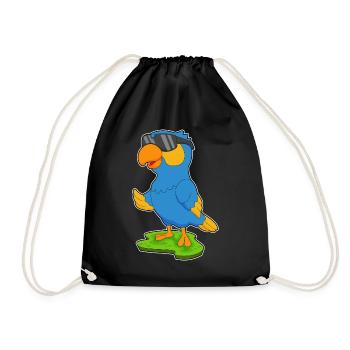 Lunettes de soleil Perroquet - Sac de sport léger - noir - Devant
