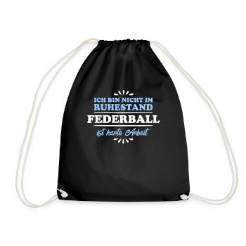 Retraité Retraité Badminton - Sac de sport léger - noir - Devant