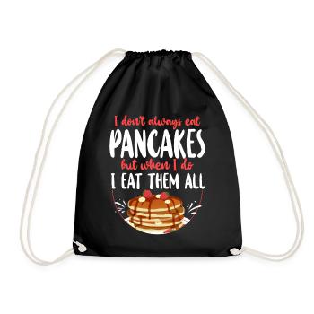 Les enfants amateurs de crêpes que je ne fais pas toujours - Sac de sport léger - noir - Devant