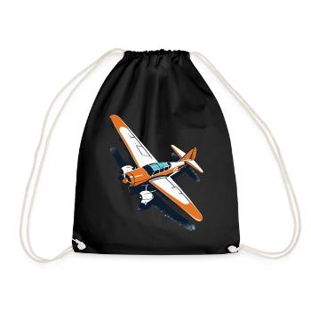 Maquette D’avion Pilote Avion Avion Hobby Design - Sac de sport léger - noir - Devant