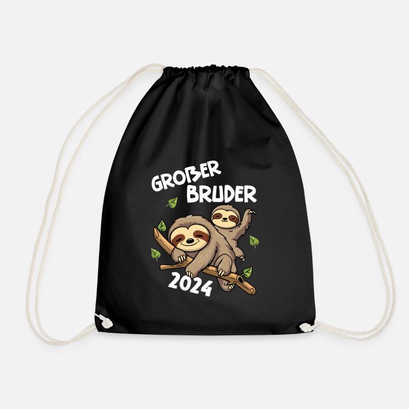 Großer Bruder 2024 - Turnbeutel - Schwarz