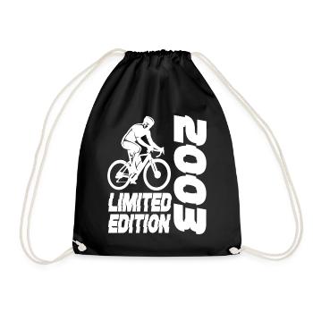 Limited Edition 2003 Limited Edition Bicycle - Drawstring Bag - black - Front